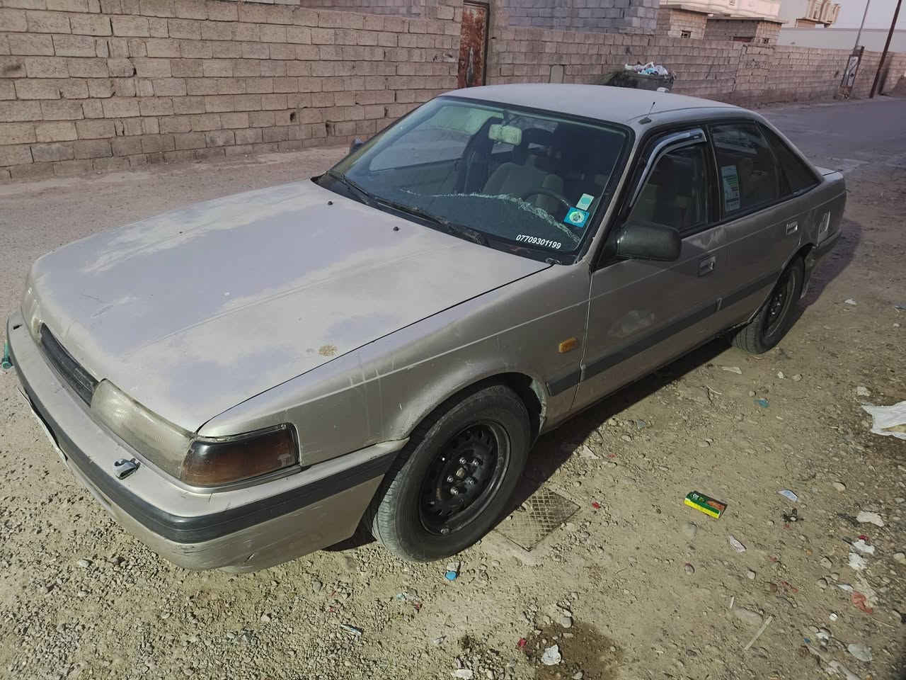 السلام عليكم مازده موديل92
مكينه حجم 1800 /8/بخ سنويه لحد 2030 شرط تحويل بسمي  تبريد شغال صدر امامي خلفي جديد استفسار ***********عنوان ديالى جلولاء

