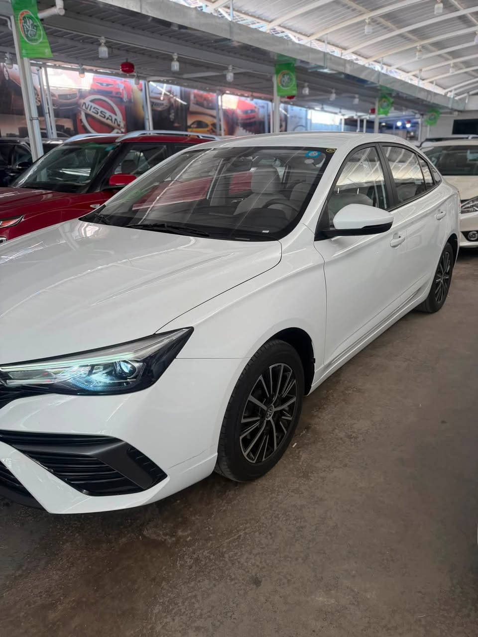 Mg5   
مديل  ٢٠٢٥ 
رقم بغداد بسمي 
ماشيه 5  الف 
مكفوله كفاله عامه 
مكينه 4 سلندر 1500cc 
كشنات مخمل ابيض
مواصفات معروفه
تبريد قطعتين 
كروز سرعه 
سايد بريك بصمه
بصمتين بل سياره 
حساس خلفي 
حساسات اطار
تبريد لمس
ويل كب 
فول تحكم ستيرن 
اربع بصمات تشغيل وفتح ابواب وصندوك
لد نهاري 
مري كهرباء  
  اشاير بـ المري  
منفذ شحن سریع مزدوج Type-C

السعر 122 ورقه وبيها مجال 
***********
