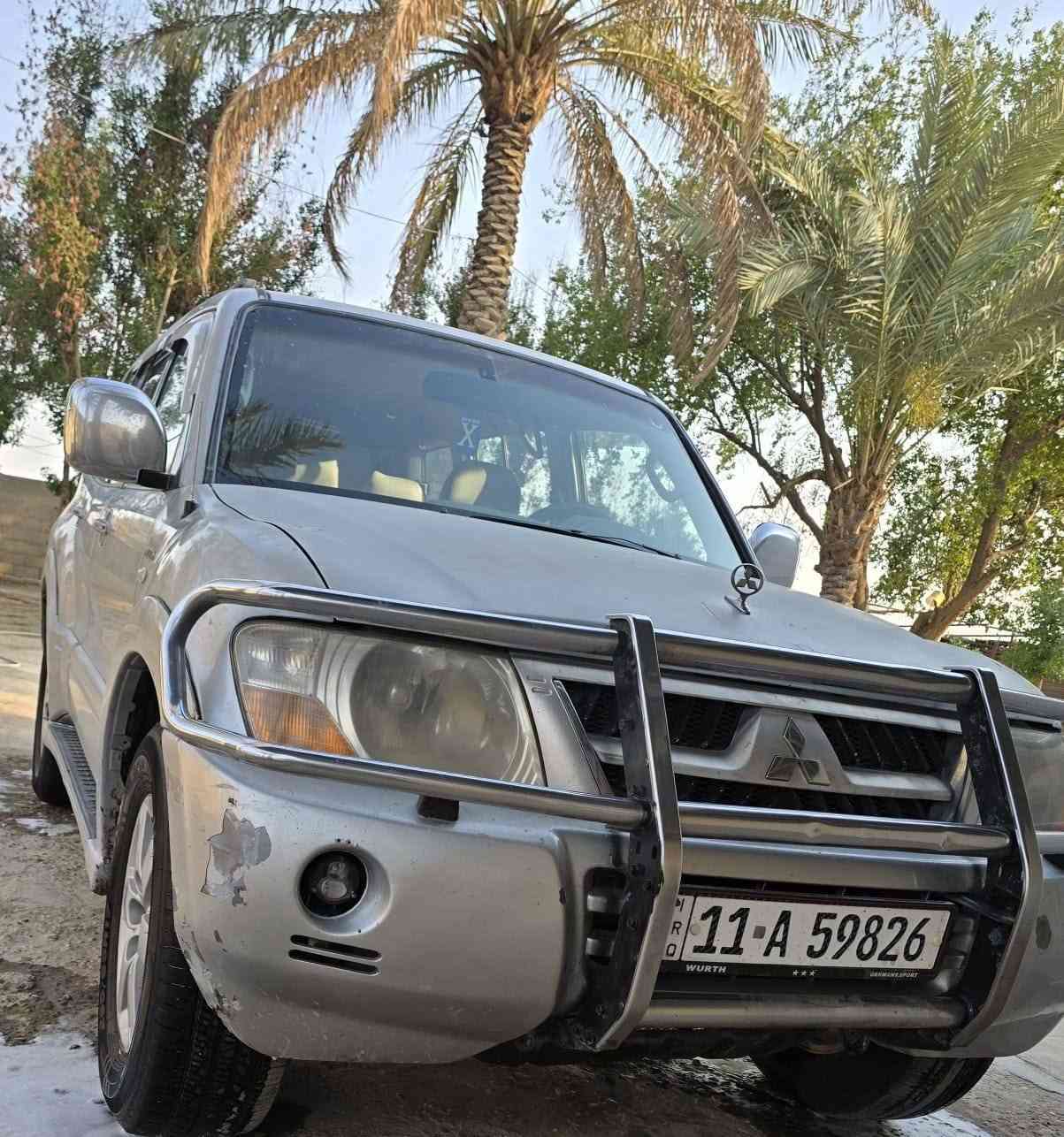سلام عليكم سياره باجيرو للبيع موديل ٢٠٠٦
السياره بئسمي تحويل مباشر
 السعر ٦٨ وبيه مجال
 هاذا رقمي للانتصال ***********
