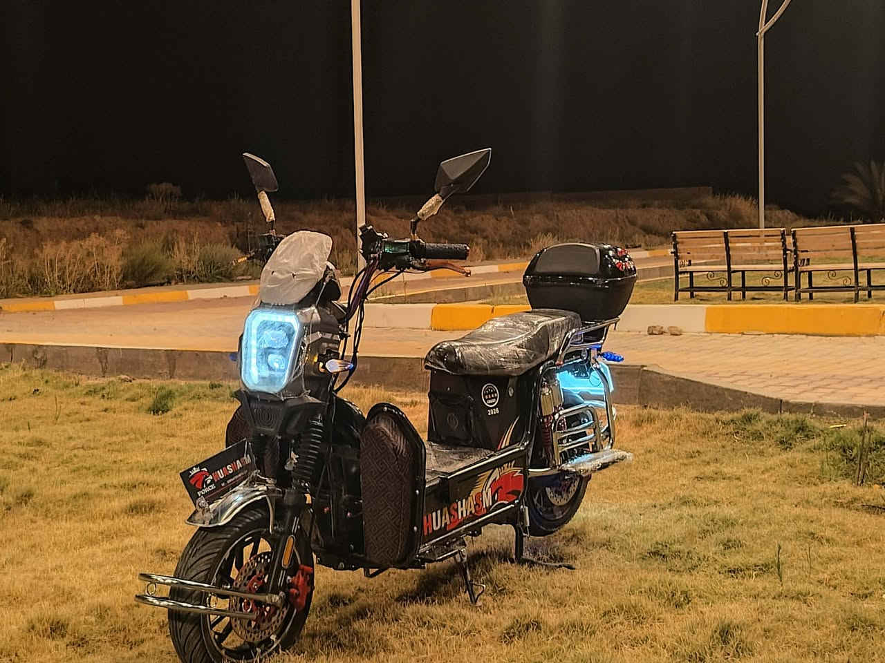 سلام عليكم ماطور شحن هايوشة 2026 بعده جديد بطاريات جدد سعر 650 وبي مجال شراي اتصل عل رقم ***********
