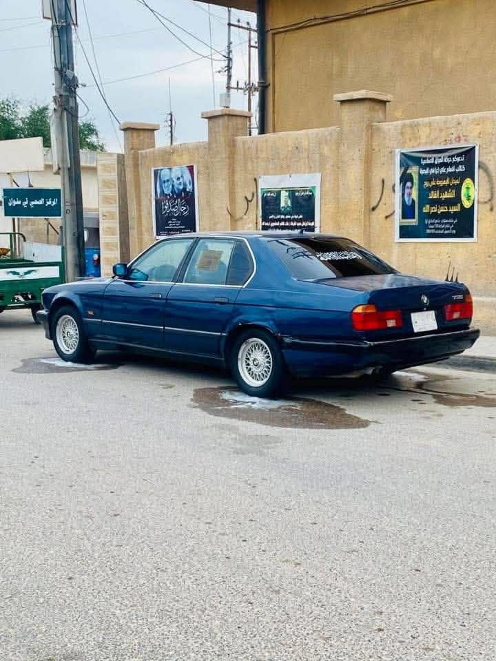 بي ام ٧٣٥ • ١٩٨٧ • مكينه وكير جديد