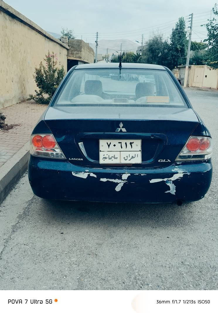 لانسر ٢٠٠٨ • رقم سليمانية • دهان ٤قطع