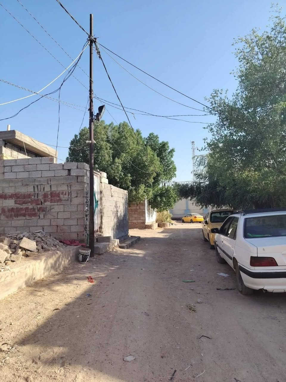 ١٠٠م • شارع المعمل • بناء بلوك