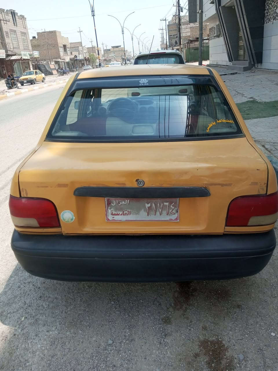 السلام عليكم للبيع سياره جاهزه كير مكينه حداديه راعيه موجود يمي مكان الدوانيه السعرب7قفل ***********
