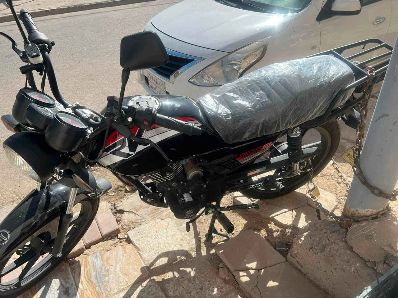 سلام عليكم عندي دراجه Rk 125c دراجه والله بعده نضيفه ماشيه 800بعده زيرو بلاديه
سعره مليونين وبيه مجال
وهاذ رقم
***********
