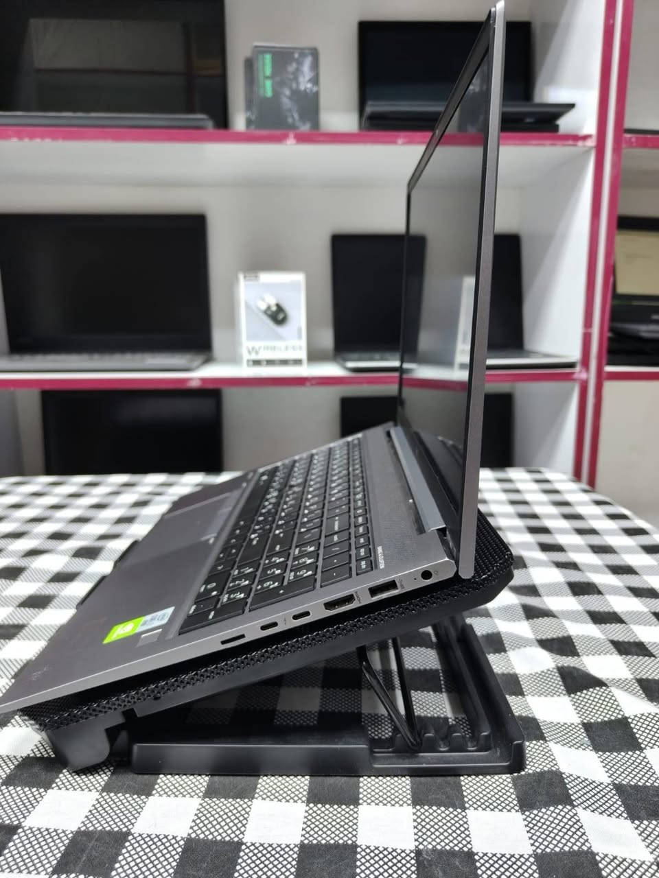 لابتوب گيمينك من شركة HP
HP ZBOOK 15 FIREFLY G7

CORE I7-10810U
12 CPUs

16 gb ddr4
512 ssd m.2

15.6 fhd screen 

4 gb Nvidia Quadro P650
8 gb Intel UHD Graphics 

كيبورد عربي انكليزي

واتساب ***********
عنوان بغداد الأمين الثانيه
