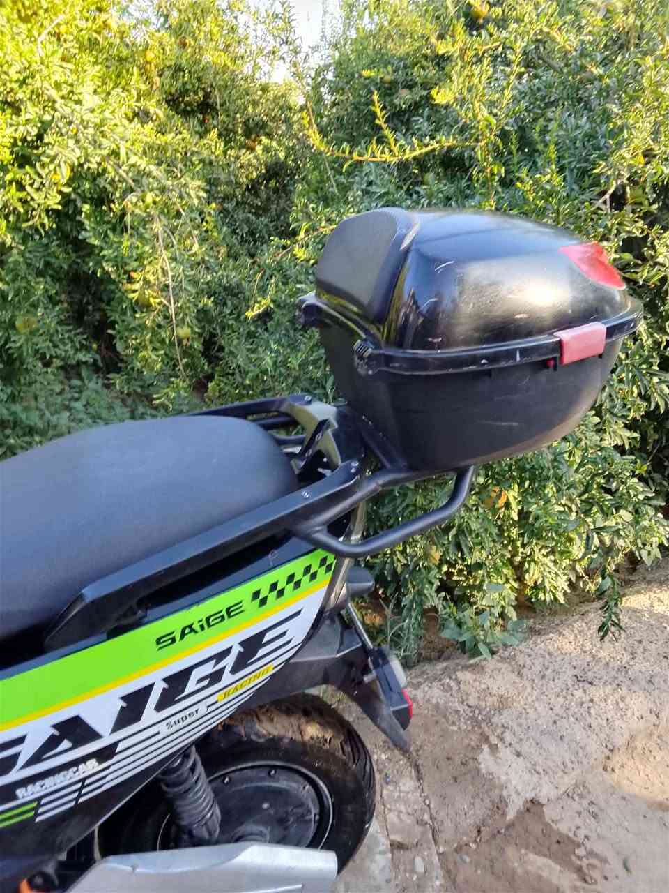 سلام عليكم 🌷دراجه، SAiGE, شحن
للبيع ✅ 
مديل 2025،

3تبديلات،، حساسات بيها تشغيل عن بعد كلها شغاله تجي تفحص وتاخذ 🎬✅

***********
