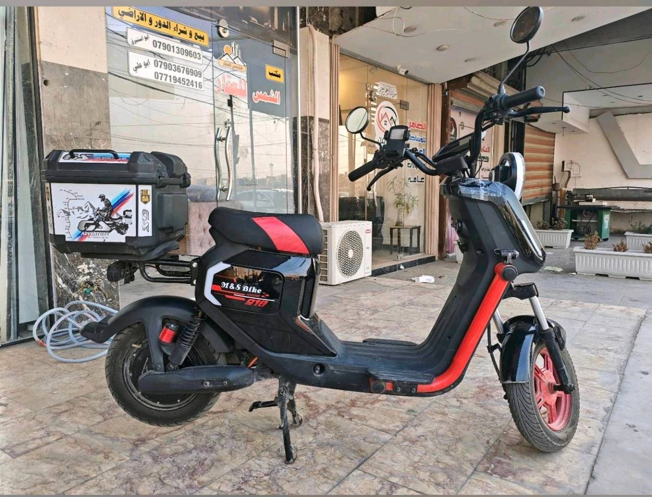 دراجة باتمان للبيع السعر 340 باتريات نضيفة
ملف 1000w الدراجة نضيفة ما بيها اي عطل
للتواصل واتساب ***********