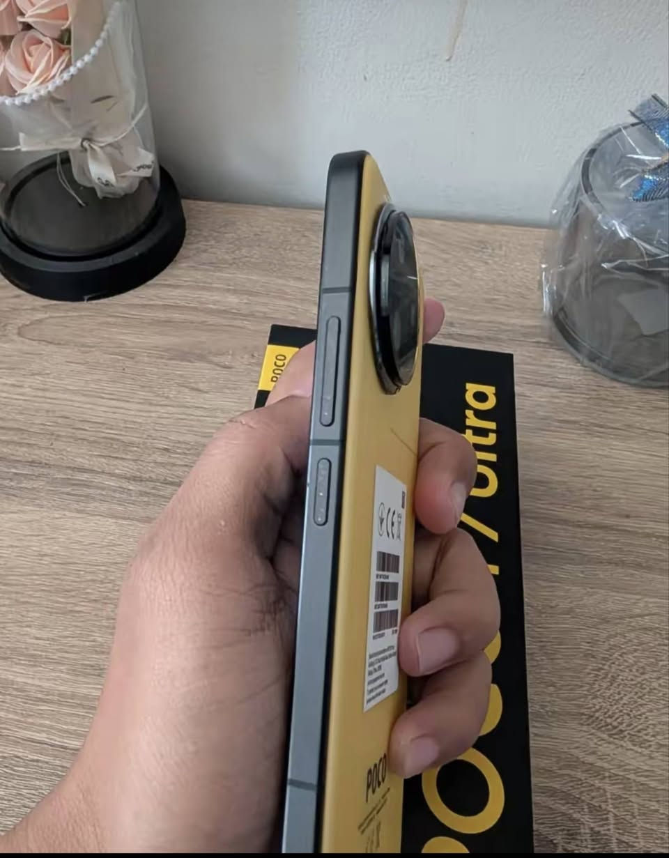 السلام عليكم جهاز للبيع 
بوكو F7 ultra 
الذاكره 512 
الرام 16+16
بطاقه 99 مشحون 100 مره
سعه البطاريه 6000 ملي امبير
سرعه الشحن 120W
المعالج سناب درايكون 8 ايليت
الكامره 50ميغا بكسل 60X
ببجي يدعم 120 فريم
تردد الشاشه 120 هيرتز
اللون اصفر 
الجهاز كامل الملحقات 
مكاني بغداد *********** 
الوتاصل واتس اب 
السعر 725 بي مجال شي قليل
