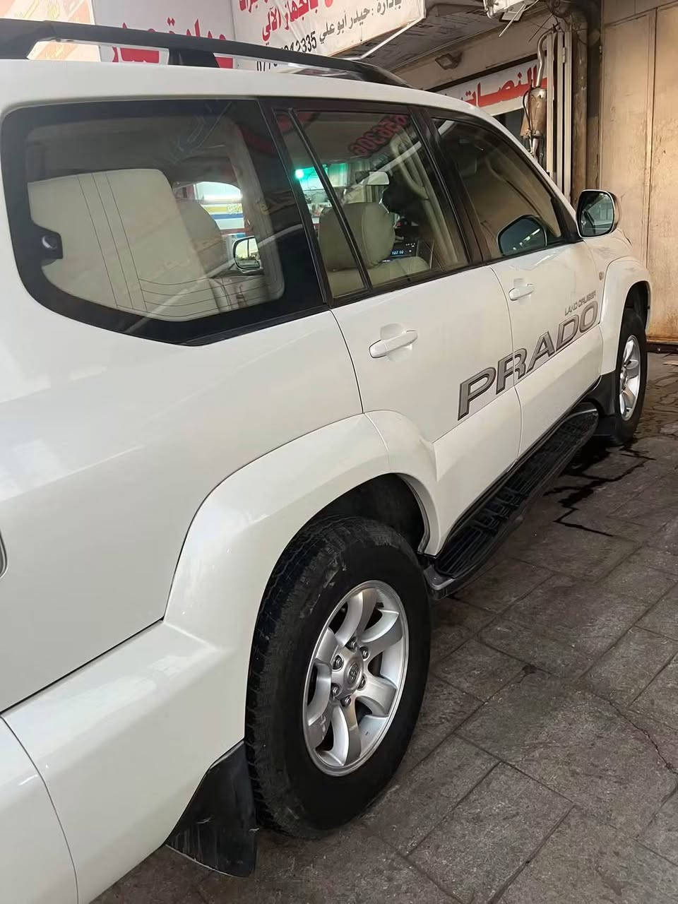 للبيع برادو خليجيه 2009 ماشيه 162 الف VX فول مواصفات بيها صبغ قمارة وبنيد أثر تقشير وعلى الفحص كير محرك صدر كفاله عامه دبل تانكي تبريد ثلاث قطع ثلج سعرها 160 ورقه وبيها مجال رقم بغداد الإنكليزي بسمي *********** عنواني كرادة
