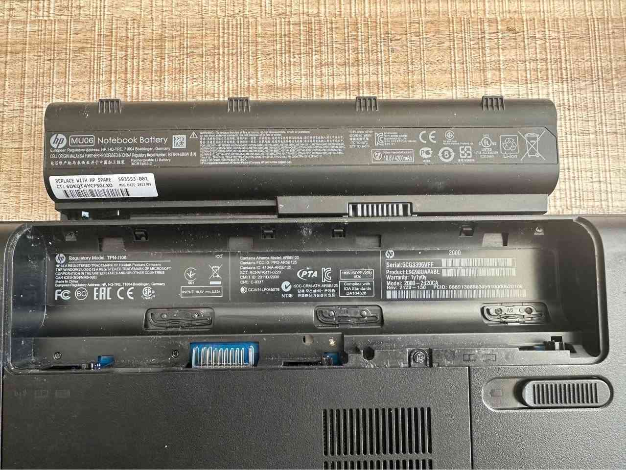HP • ١٥.٦ بوصة • بدون هارد