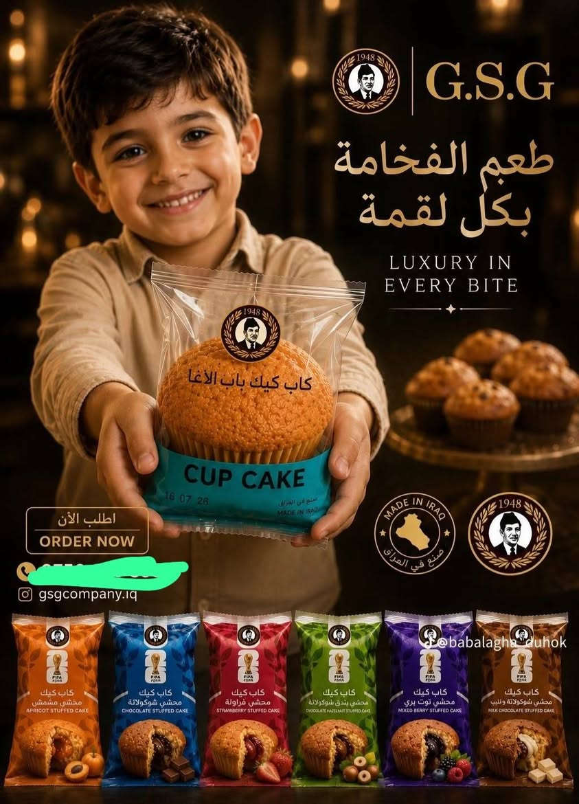 متوفر كب كيك باب الاغا ، تجهيز جميع الكميات
( للموزعين ++ اصحاب المحلات )
تريد 1+1 انطيك
تريد 2+1 انطيك
متواجد واتساب : ***********
