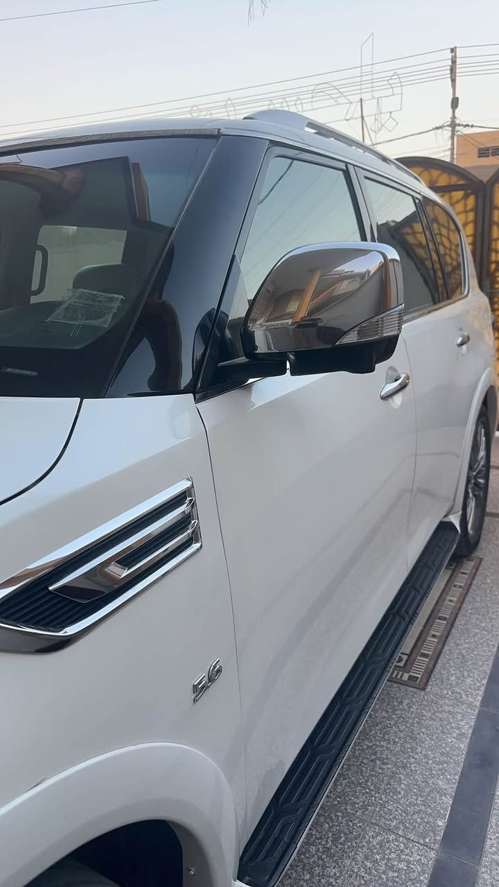 للبيع | إنفنتي VIP QX56 فل أوبشن -2019
🚘 الممشى: 90 ألف  كم فقط

💰 السعر: 225 $ قابل للتفاوض بالمعقول)

رقم بغداد تحويل ثاني يوم 

المواصفات:

* ✅ فئة VIP فل مواصفات

* ✅ محرك V8

* ✅ كاميرات 360°

* ✅ 7 ركاب

* ✅ كراسي خلفية VIP منفصلة

* ✅ فتحة سقف

* ✅ حساسات أمامية وخلفية وجانبية

* ✅ داخلية جلد بيجي

* ✅ شاشة كبيرة
جنطه كهرباء 
تشغيل عن بعد 
بعد بيه هوايه مواصفات 

* ✅ مبرمجة للعمل على البنزين العادي لتقليل الصرفية

حالة السيارة:

* السيارة جاهزة ولا تحتاج أي مصروف.

*بيه مكانات صبغ فقط، وباقي السيارة بحالة ممتازة.

* اللون ابيض صدفي  

* تحمل رقم بغداد تحويل ثاني يوم 

📍 الموقع: البصرة قضاء المدينه 

📞 للتواصل: ***********
***********
