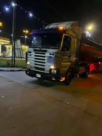 للبيع  سكانيه  بطه راس اوكامله موديل 96 رقم بغداد ل28 سنويه  تانكي فوز...