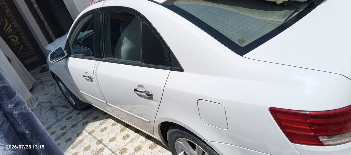 سوناتا 2007 خليجي كفاله عامه ماعدا تبديل الچاملغ سياره جاهزه تخم تاير حداديه مكينه گير مكينه 2400 سياره بأسمي تحويل مباشر السعر 115وبيها مجال مكان السياره ذي قار الشطره 
*********** الشطره, ذي قار
