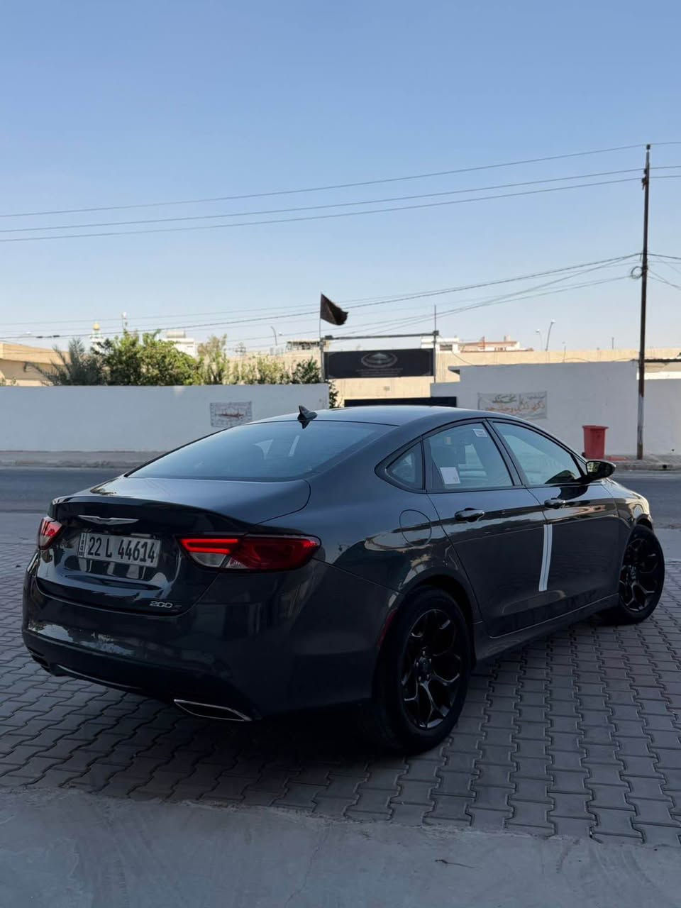 السلام عليكم
*********** 
كرايسلر c200 s- v6-3600

بيع فقط بدون مرواس وبدون مدة 

الضرر ؛؛  بنيد فقط صبغ وبي جم مكان صغير تعديل

اللوحه ؛؛ اربيل انكليزي بسمي  

1- بانزين مديل 2016

2- هندبريك بصمة 

3- تشغيل عن بعد 

4- هيترات بالكشنات 

5- مانع انزلاق 

6- نظام ستوب بارك 

7- لايت لدالشكل الجديد 

8- تنبيه الخروج المسار 

9- شاشة كبيرة كاربلاي 

10- تبريد مركزي ثلج قبل اسبوع شديت منظومة كاملة  

11- تحكم استيرن فول  

12 -محرك 6 سلندر 3600 

13- كير ماوس 

24- تخم ويل 18 مال اوباما كصة مو تجاري

25- شاشه كبيرة بلادي

26-كامره خلفيه + حساسات

السعر 110 وبيها مجال

للاستفسار اتصل على رقم ☎️ 

📞***********

مكاني كركوك كركوك, العراق
