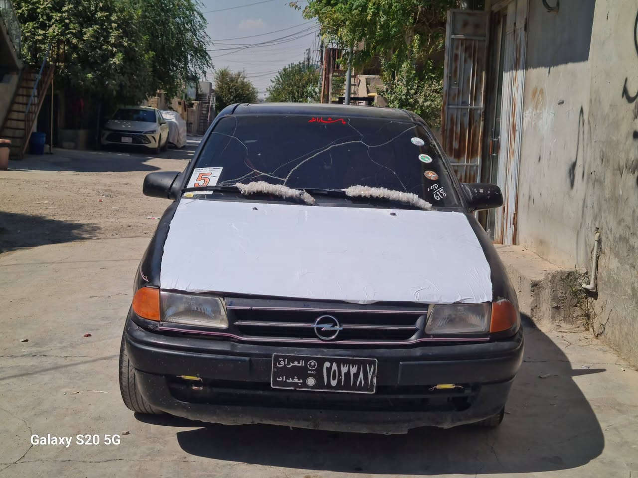 بۆفڕۆشتن ئۆپڵ مەکینەی16 بێ مەسروف   250مەسروفی نیە  ڕەقەو تەقەی تێدانیە لایت فلجەی ئاو هەرجوارتایەکەی بەشەرت مەکینەی  پاکە
نرخی ئەم سەیارە12گلاو مەعمەلە
هەرکەسێک ویستی دڵی پێوە؟بێت من لەخزمەتاندام
مەعمەلەیشی تیدایە
ژمارە موبایڵ
***********

نص مكتوب في الصور:
- Galaxy S20 5G
