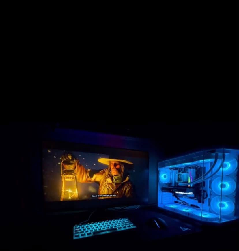 *  كرت الشاشة: GALAX RTX 5070 12GB
Black
المعالج:AMD Ryzen 5 9600X Tray
*  المذربورد: Gigabyte B650M Gaming Plus WiFi
*  : NVMe Lexar 1TB Gen 3
*  الرام: G.SKILL DDR5 32GB (2×16GB) 6000MHz
*المبرد DeepCool LS720 SE Digital Black
*  الكيس: Xigmatek CUBI II White
*  البور : Segotep GN850 850W Gold

سلام  عليكم  تجميعه نضيفه  كلش تجي وتفحص +بيه  بكج مال العاب السعر مليونين وسبعميه وخمسين المكان بغداد الامين الثانيه *********** فقط   واتساب
