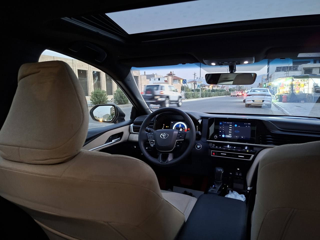 کامری2025LE سفری شە ریکە ی SAS
بە سمە 
60000km
سلایت
کوشن کارە با
حاسە ی پێش و دوا
ڕادار
لایت دە بڵ عە دە سە
شاشە
٤تایە تازە
پە ڵە یە ک بۆیاخی هە یە بە دە رگای دوای سە کن
بە ناوی خۆمە وە یە
شوێن سلیمانی
***********
وەتس ئە پ 
ڤایبە ر
