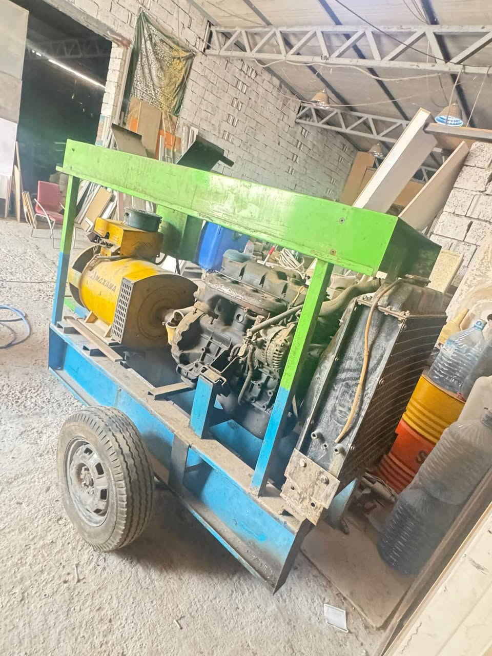 للبيع مولدة كهربائية مستعملة 🔥
⚙️ مولدة مستعملة، جاهزة للفحص والمعاينة
📸 البيع حسب الصور والحالة الموجودة

💰 السعر: 17$

📞 للاستفسار والحجز:
***********
