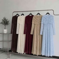 فستان تول • مبطن • مقاسات ٣٨-٤٨