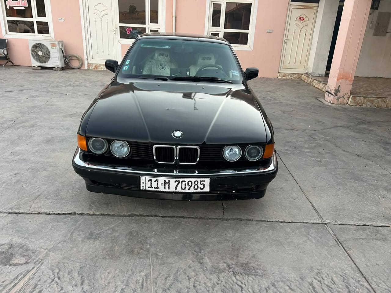 بي ام ٧٣٥ • مكينه فل • رقم بغداد