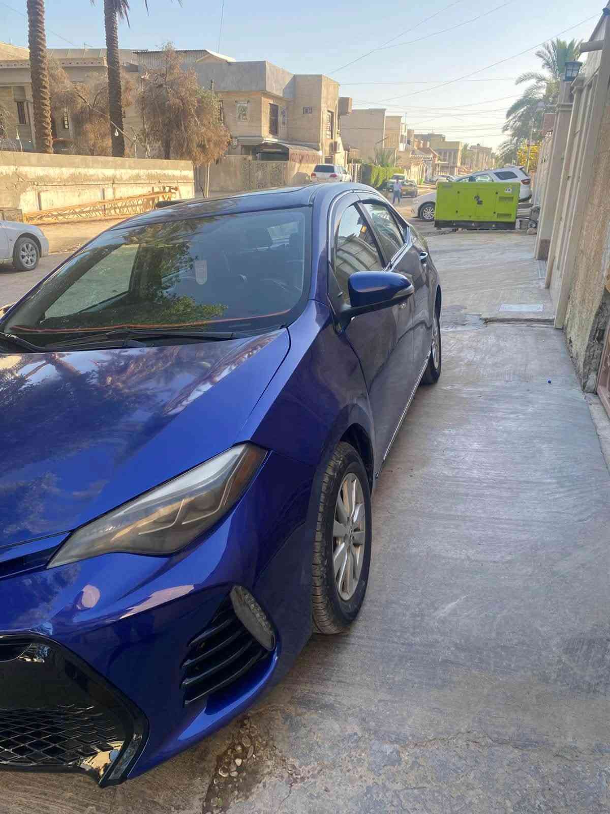 للبيع فقط
كورلا 
2019 
XSE 
فول 1-1 
اعلا موصفات بل كورلا 
داخل اسود جلد 
فتحة سقف 
بصة تشغيل 
أبواب بصمة 
شاشة لمس كبيرة 
رادار امامي خلفي حساسات 
 موصفات فول 1/1 
سيارة رقم شمالي 
بسمي تحويل مباشر 
مصبوغة صبغ عام 
سعرها 95 ورقة و بيها مجال 
عنوانها بغداد 
***********

