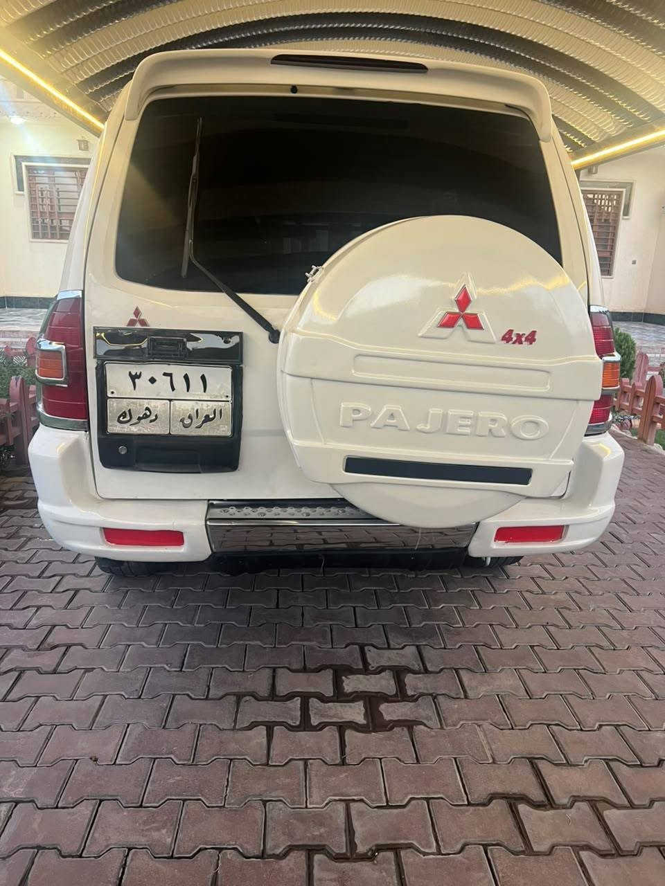 للبيع باجيرو  موديل 2002
رقم دهوك شرط التحويل عليها غرامات ينزل 
من حگها تاخذ صافي 
محرگ گير بلادي تماتيك  شرط V6
طخم تاير جديد شاده  شرط الاصلي 
صدر جديد كهربائيات كلها شغاله 
تبريد مايشتغل كمبريسر 
سياره مرشوشه حزام جماليه بدون حادث
سياره مال بيت  ومصروف عليها السعر 80 وبيها مجال 
مراوس حسب القناعه /***********
