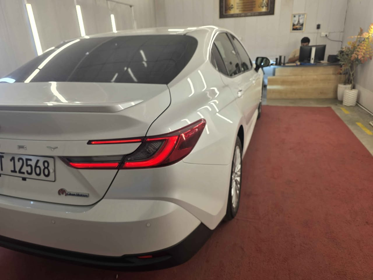 Toyata camry 2025 
25KM
Shareka chihan Motors 
Chamlxy dwaway sbox be daxele shoxt bwa 
Zamani sharekay Chihan

Nrx : 265$

تويتا كامري شريكة جيهان 
٢٥ الف ماشي 
جاملغ خلفي مكان شخت سبغ بدون دواخيل 
سيارة بيها زمان شريكة جيهان 

سحر : ٢٦٥$
رةقةم : ***********
اربيل٠ Singapore

