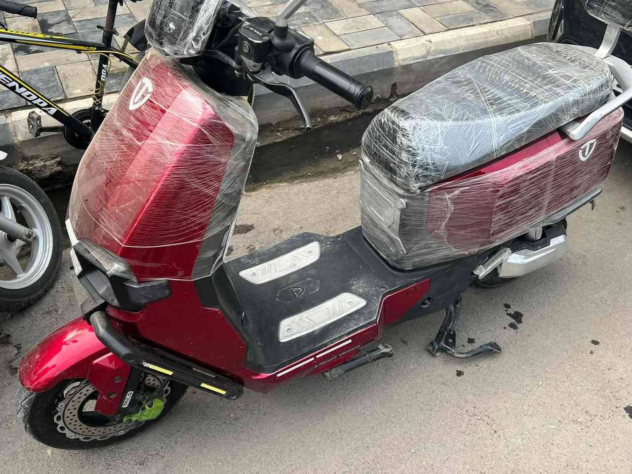 دراجة شحن • نضيفه • باتري واحد