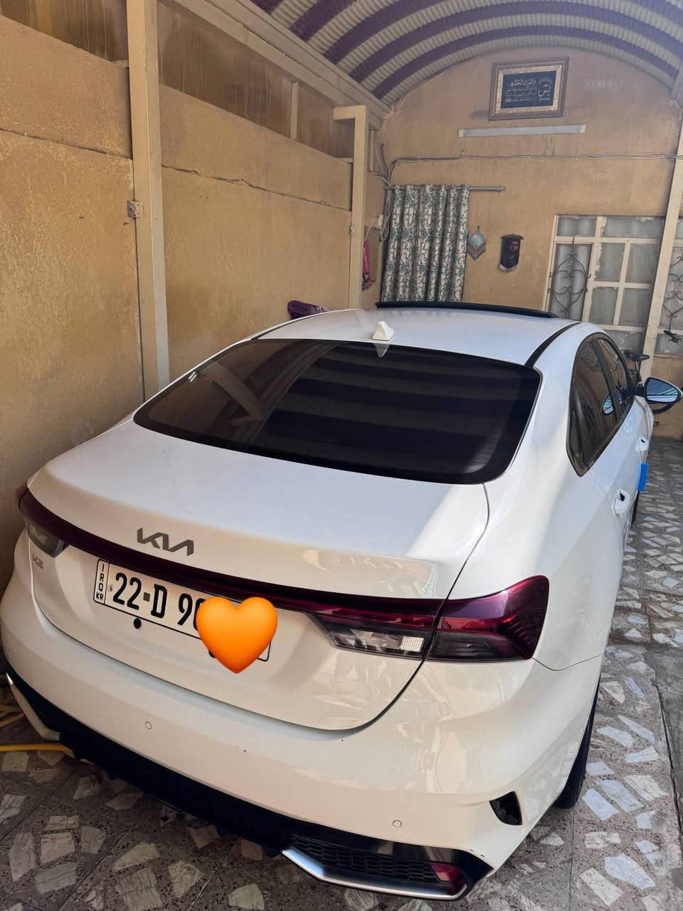 كيا K3 2024 ( خليجي )
فول مواصفات - فتحة سلايد
المحرك: 1.5 دبل نوزل
ناقل الحركة: 8 سرعات (كير طيارة)
رقم اربيل :
المواصفات:
فتحة سقف
شاشة مع كاميرا
تبريد+ تحكم لمس
تحكم ستيرن جهتين
مثبت سرعة (كروز)
بصمة أبواب + بصمة تشغيل
شاحن وايرلس
أضوية LED زينون 3 عدسات متحركة + خلفي LED متصل 
صندوق ذكي بصمة (يفتح عند الاقتراب)
كوشنات جلد
سايد بريك بصمة

Auto Hold

(Sport / Eco / Smart / Comfort) وضعيات 4 درايف مود
بيه بارد في الجاملغ الامامي فقط 
الرقم : ***********
 مكاني نجف

