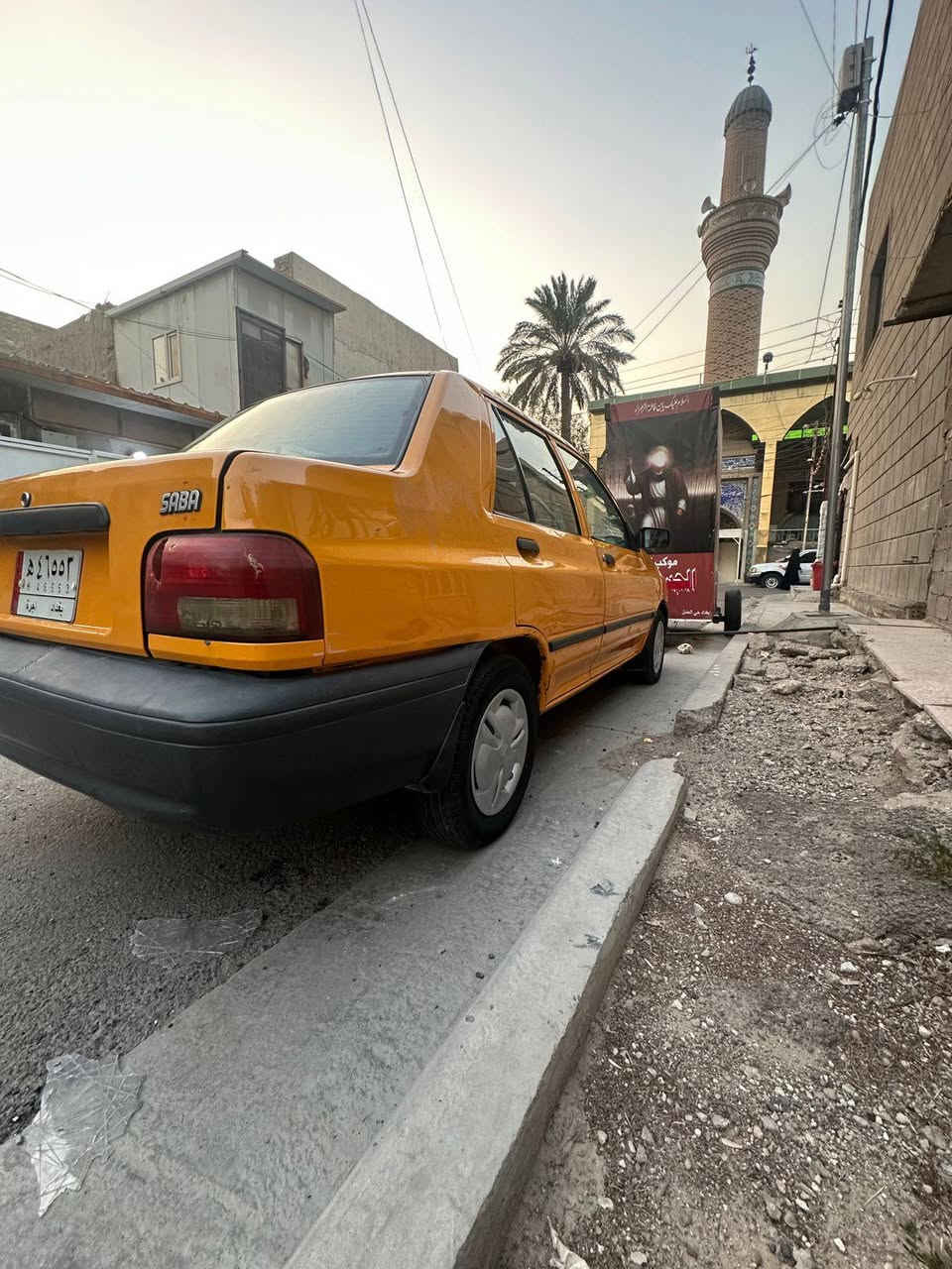 السلام عليكم سايبه موديل 18 بسمي بيهه جاملغ خلفي السعر 28وبيهه مجال بسيط العنوان بغداد حي العامل الهاتف ***********
