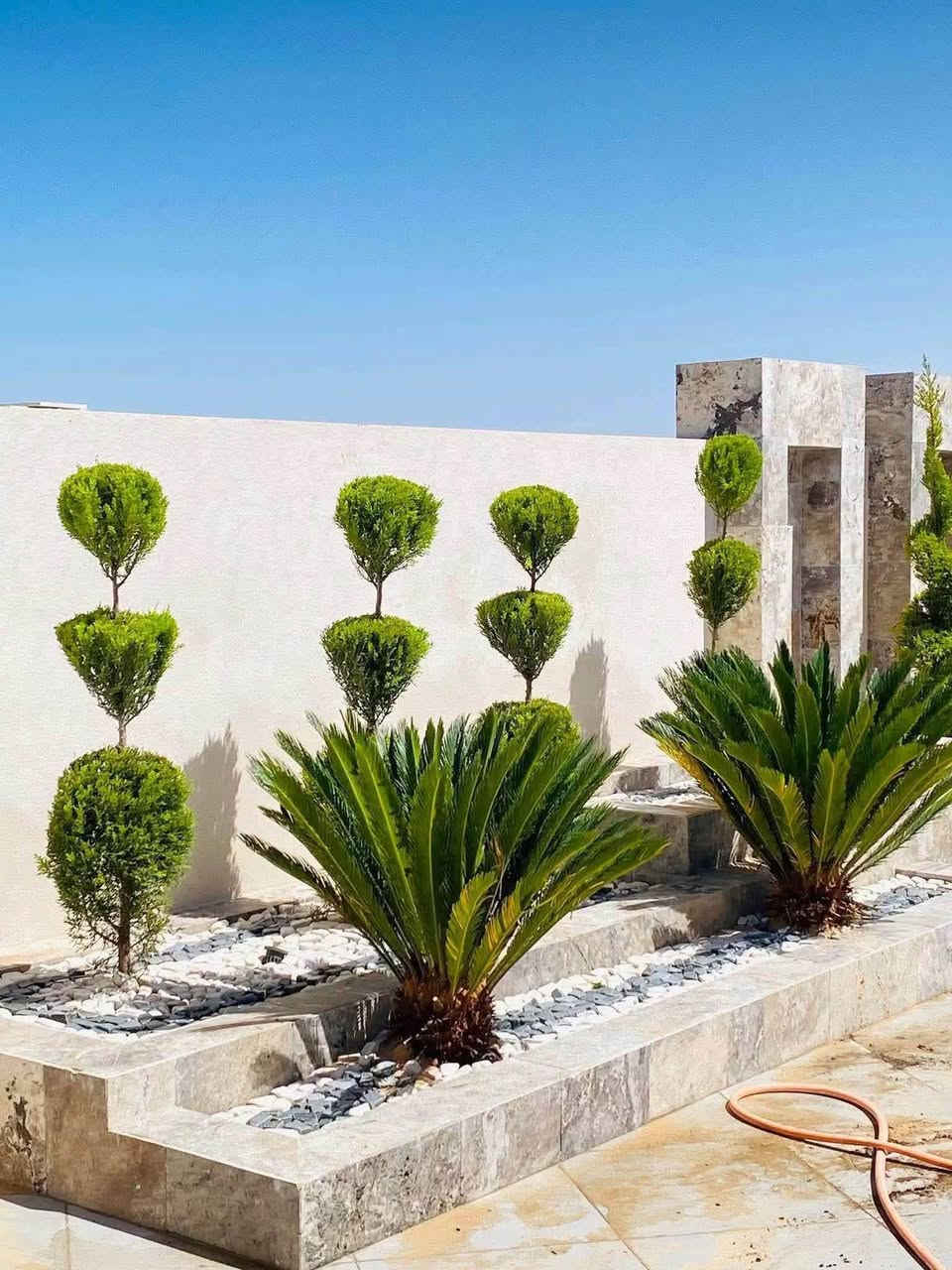 ترتيب وزراعة الحدائق المنزلية بكادر زراعي متميز للتواصل ***********
