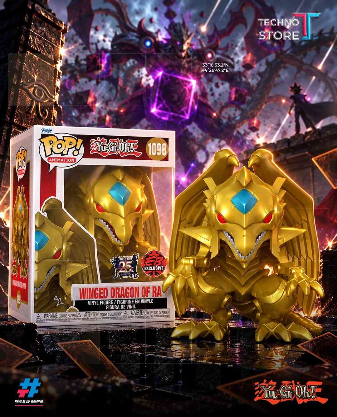 ⚡️ IT’S TIME TO DUEL! ⚡️
Figurs Yu-Gi-Oh! وصلت 🃏🔥
من Yugi وKaiba إلى Dark Magician وKuriboh 😎

📦❤️‍🔥توجد خدمه توصيل داخل بغداد والمحافظات ❤️‍🔥📦

✅‌‎الموزع المعتمد لشركه فونكو بالعراق
✅‌‎موزع معتمد لبطاقات يوغي بالعراق

‌‎1️⃣الفرع الاول
بغداد - الكاظمية - شارع اكد
***********

‌‎2️⃣الفرع الثاني
بغداد - شارع الصناعة - قرب شركة النبع
***********
***********⁩l

نص مكتوب في الصور:
- TECHNO STORE 33°18'33.2"N 44°26'47.2"E
- TECHNO STORE 33°18'33.2"N 44°26'47.2"E # REALM OF GAMING
- TECHNO STORE 33 18'33.2"N 44 26'47.2"E # REALM OF GAMING
- TECHNO STORE 331833.2N 442647.2E
- TECHNO STORE 33 18'33.2"N 44 26'47.2"E
- TECHNO STORE 3318'33.2"N 4426'47.2"E REALM OF GAMING
- TECHNO STORE 33°18'33.2"N 44°26'47.2"E REALM OF GAMING
- TECHNO STORE 33 18 33.2 N 44 26 47.2 E REALM OF GAMING
- TECHNO STORE 3318'33.2"N 4426'47.2"E
- TECHNO STORE 33 18 33.2 N 44 26 47.2 E