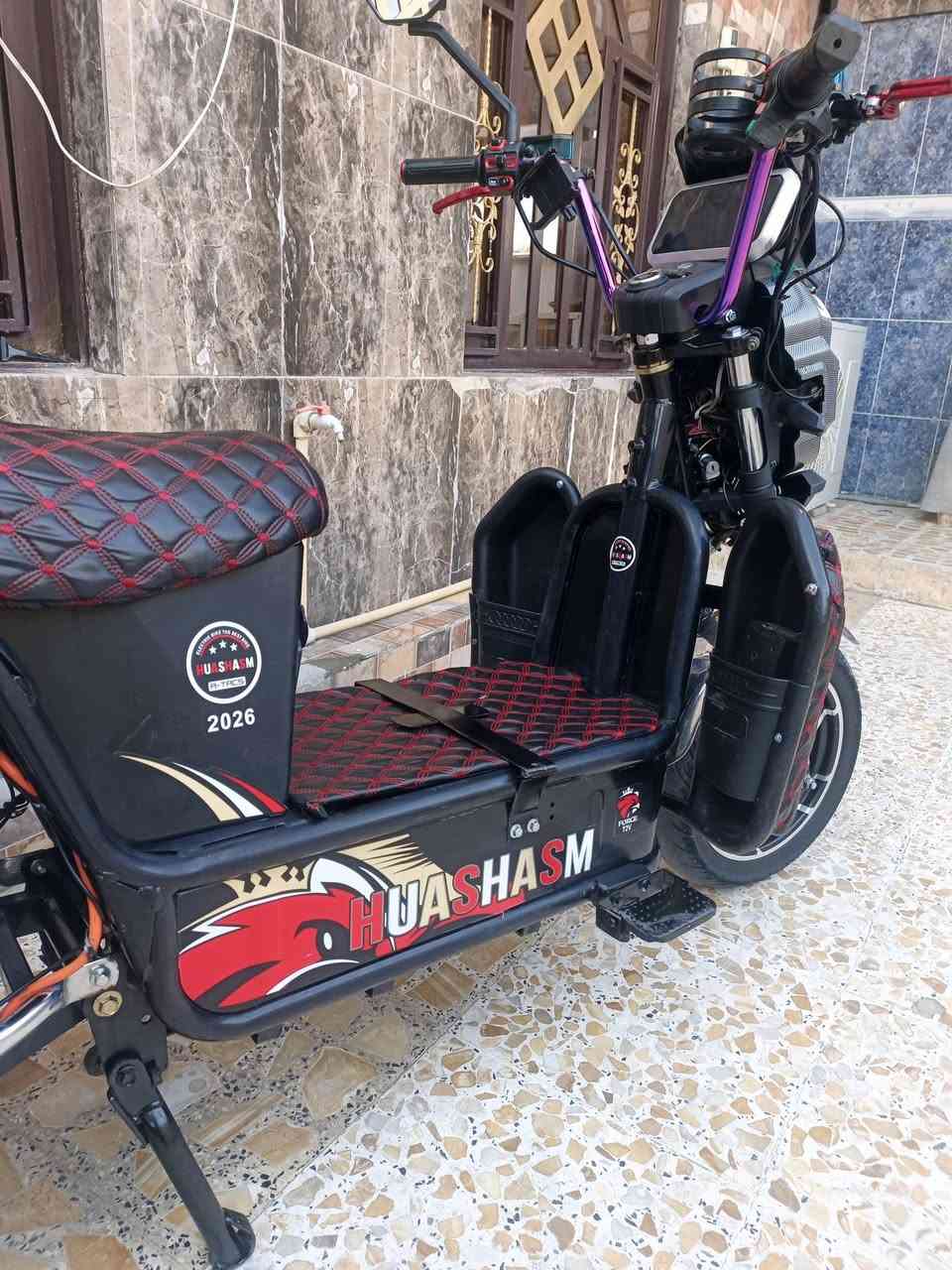 دراجة هيوشه • موديل ٢٠٢٦ • بطاريات ٢٠٢٦