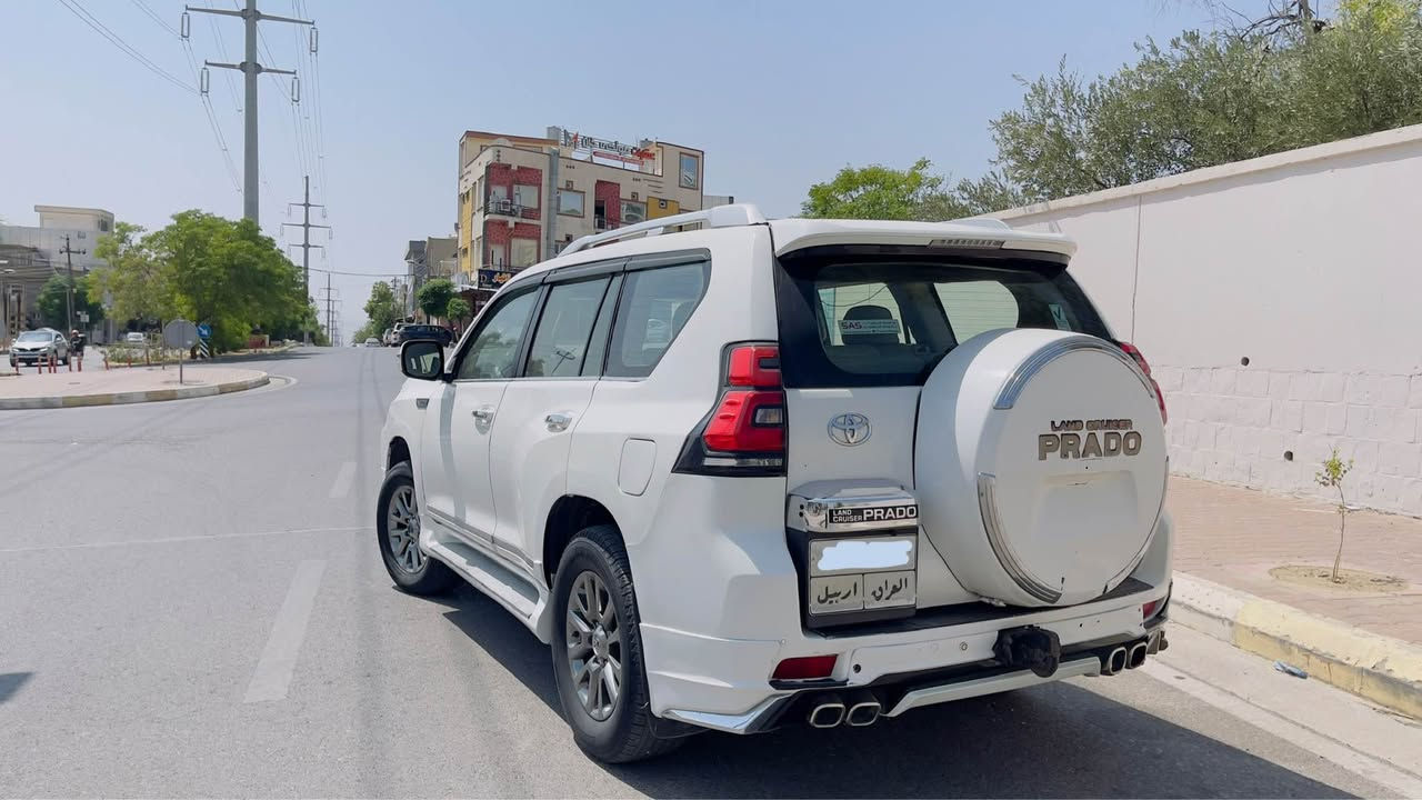 prado 2012
شكڵی كراوە بە ٢٠١٦  كامل بۆیاخە 
گێڕ و دەبڵ ئەكسل و مەكینە بەشەرت كامل كارەبای بەشەرت
سەنەوی بەسەر چوە لە ٢٠٢٢ وە
تەحویل بەشەرت 
شوێن سلێمانی 
نرخ ١٣٠ گەڵاو مەجالێكی زۆر كەم
*********** السليمانية, العراق
