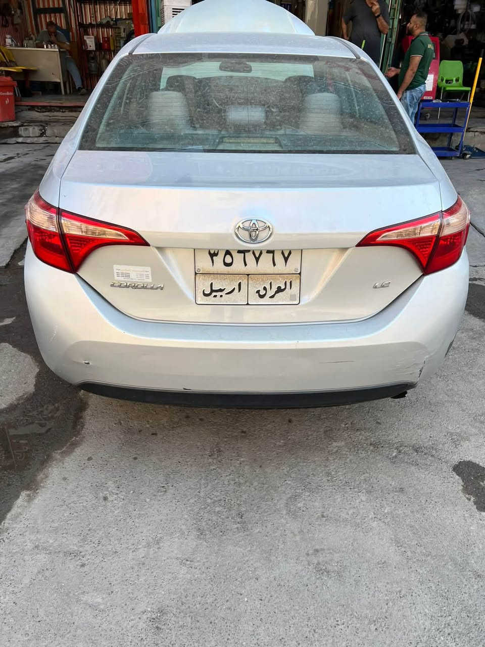 كورلا le موديل ٢٠١٧
وارد امريكي
السياره صدر جديد مبدل امامي وخلفي 
حادثه مبين بالصور 
وكاله عامة باسمي تحويل 
رقم اربيل 
سياره يحتاج صبغ دعاميه اماميه وخلفيه وبنيد فقط باقي مكفوله مابيه مشكله
السعر 110 وبيهة مجال 
للتواصل 
***********
