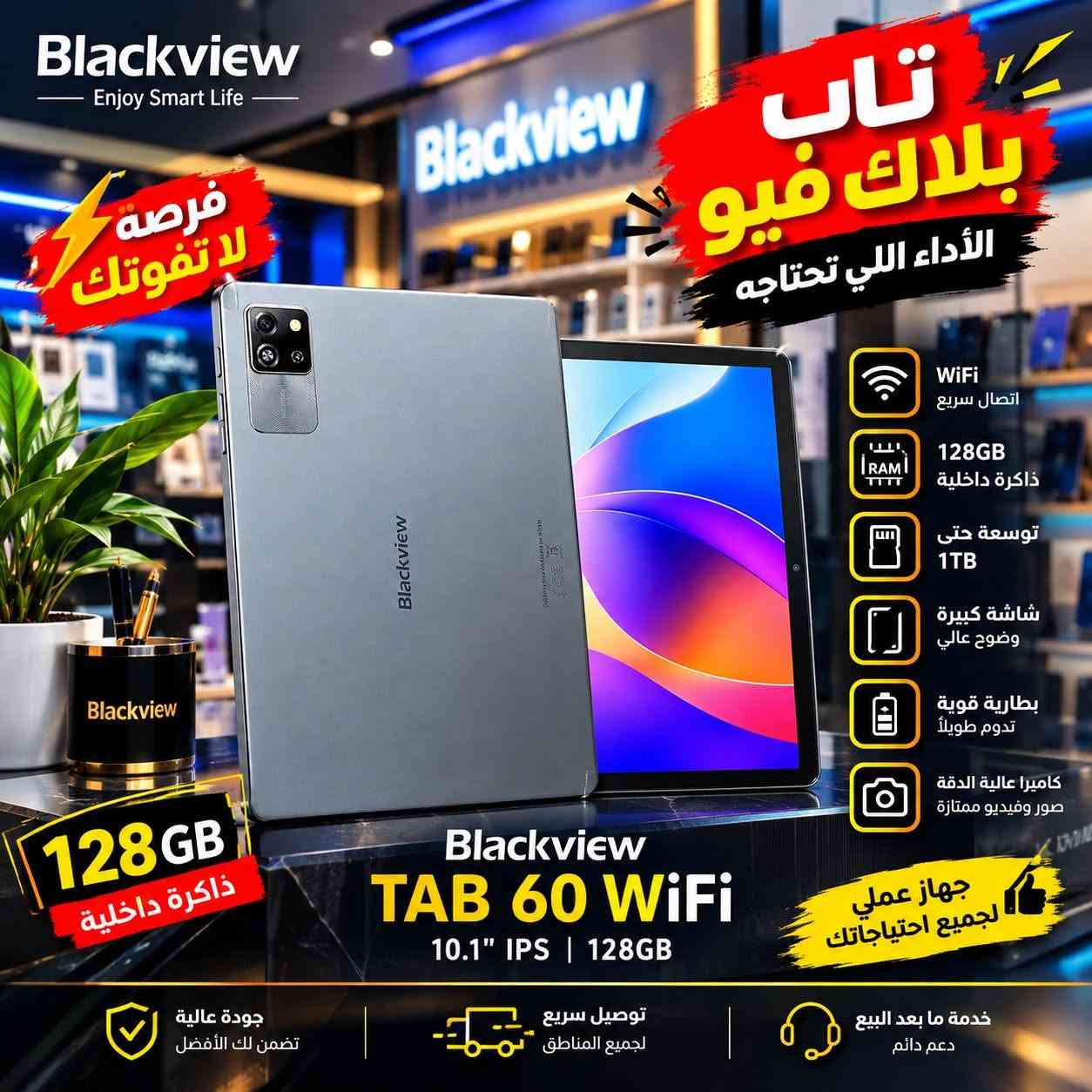بلاك فيو تاب 60 • ١٢٨ • مركز المدنية