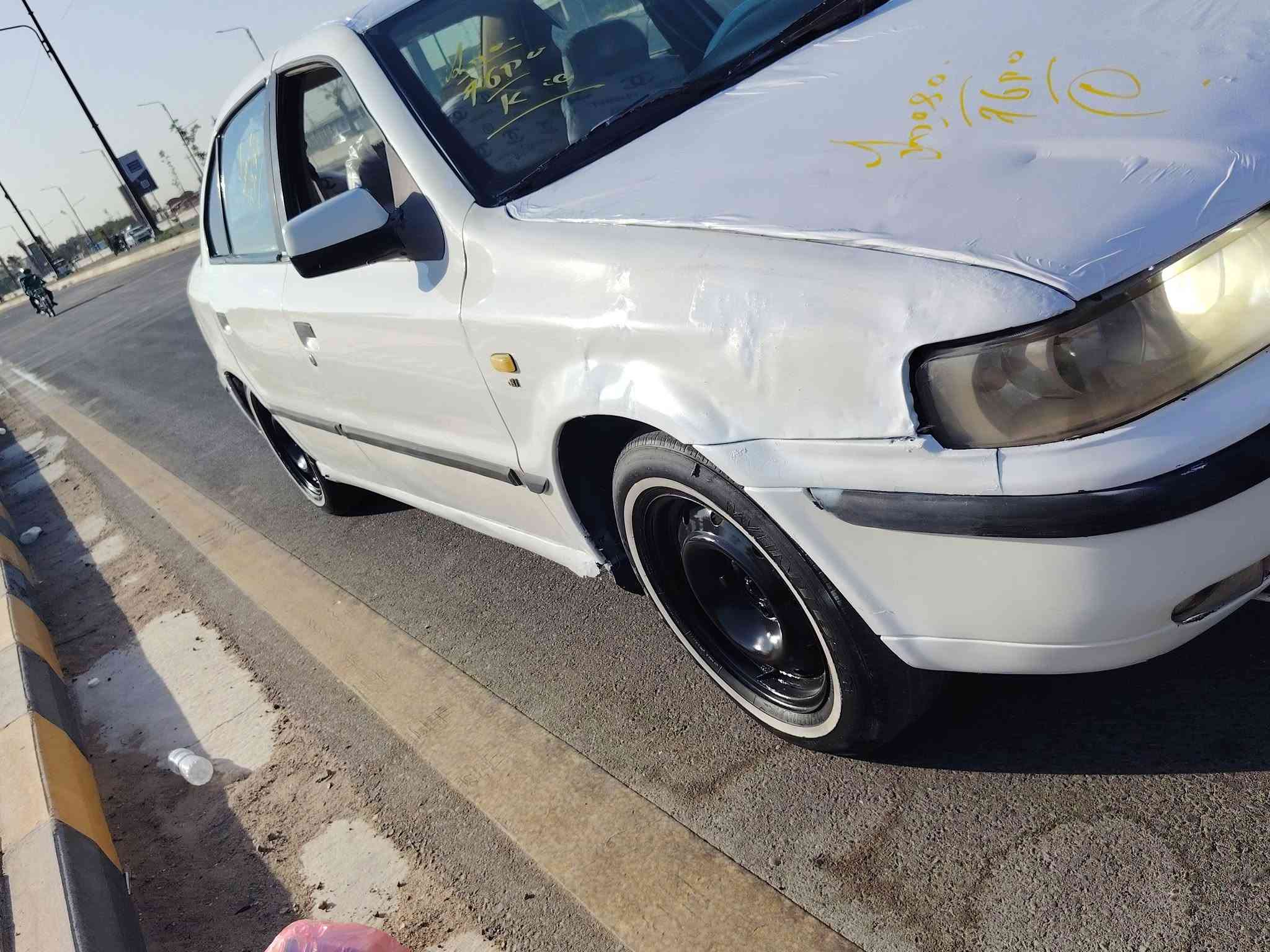 سلام عليكم للبيع سمند مديل 10سنويه 31تحويل مباشر مكينه وكير زينات  تاير حداديه جديده كهربائيات كله شغاله سياره جاهزه رقم دولي مكاني نجف مناذره السعر 24وبيه مجال حق لجيه ***********
