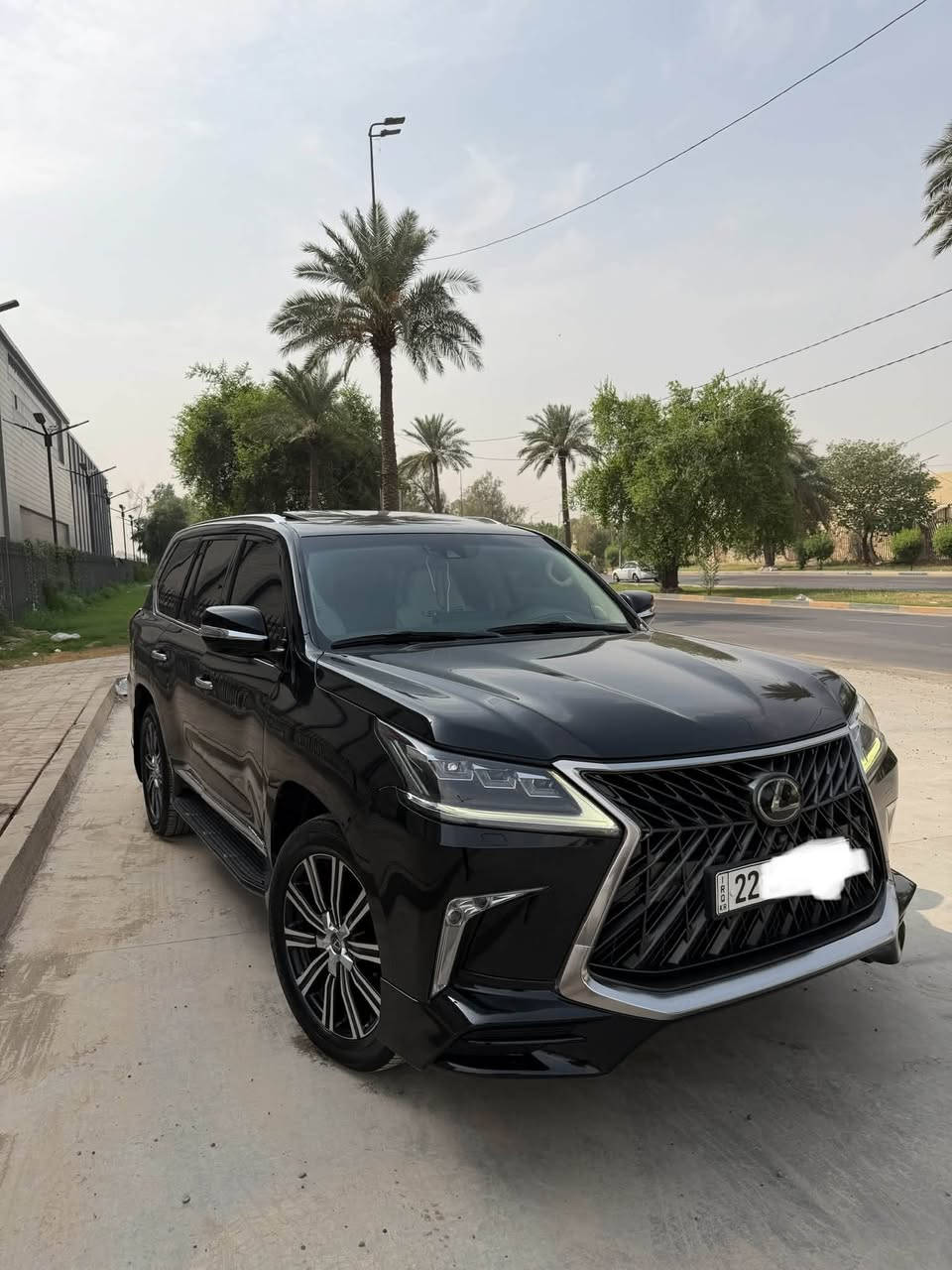 لكزس LX 570 • رقم اربيل • مغلفة PPF