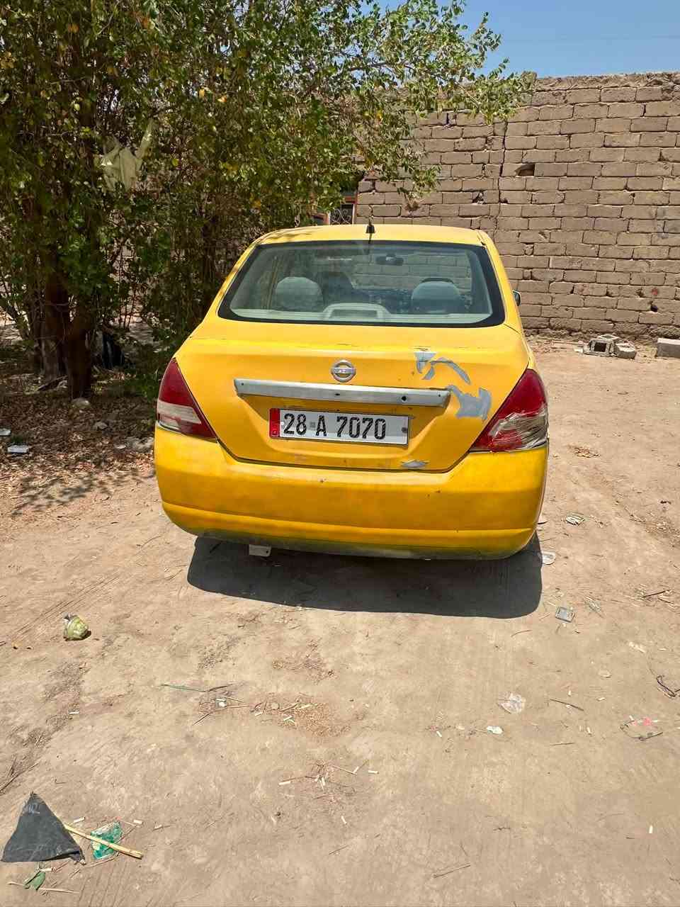 نيسان تيده موديل ٧كير مكينه جدد حديده نص عمر السياره بسمي رقم نجف إنكليزي تاير جديد تبريد عاطل ماعرف شبي مكاني دوانيه السعر ٤٠يبه مجال هاذا رقمي ***********ملاحضه السياره مامكفىوله بيه ضربات
