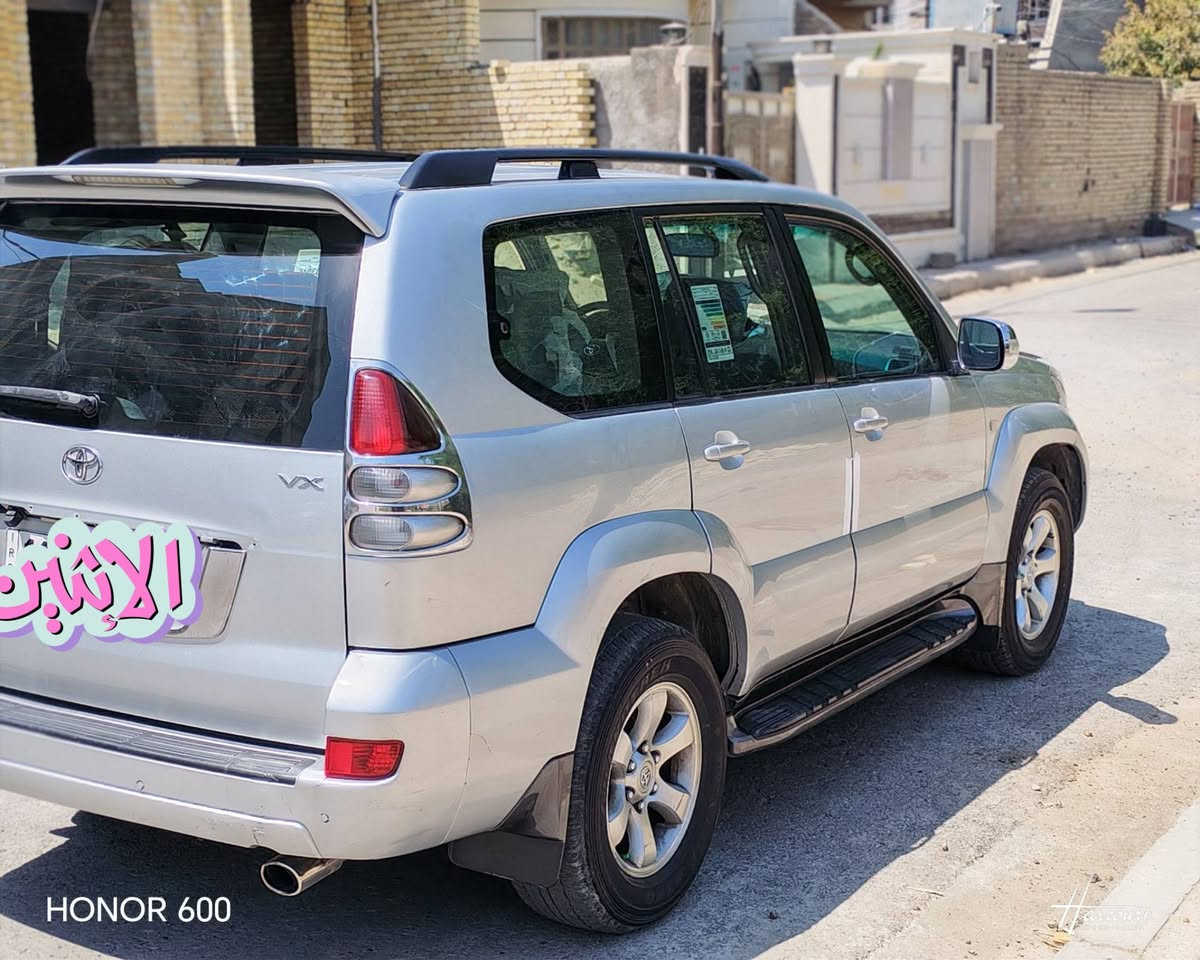السلام عليكم
برادو 2009 مواصفات VX خليجي 

فتحة سقف 

مرايات شفط + اشارة + اشارة ترحيب 

كشنات جلد تدفئة تبريد + كهربائيات 

محرك 6 سلندر 

تبريد ثلج 3 قطع 

7راكب 

ثلاجة كبيرة

تخم تاير 

دبلات امامي خلفي جك حساسات 

مثبت سرعة 

اي بي اس 

سيارة بيهة هواي مواصفات معروفة VX

سيارة بسمي  تحويل ثاني يوم 

مكان سيار الفلوجة 

للستفسار 

***********

واتساب واتصال 

ابو حمود

