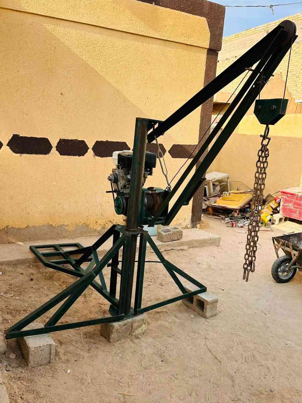 سلام عليكم ً 
ونج نجفي مشتغل قليل 
اخو الجديد 
فلاوين اهين
حديد ثقيل 
جاهز للعمل
ماطور 14حصان ابوسلف نضيف
عرباين3 حديد ثقيل 
(الونجً جديد بمعنى الكلمة )
مكان الديوانية الحمزه الشرقي 
للاتصال *********** واتساب
          *********** واتساب
