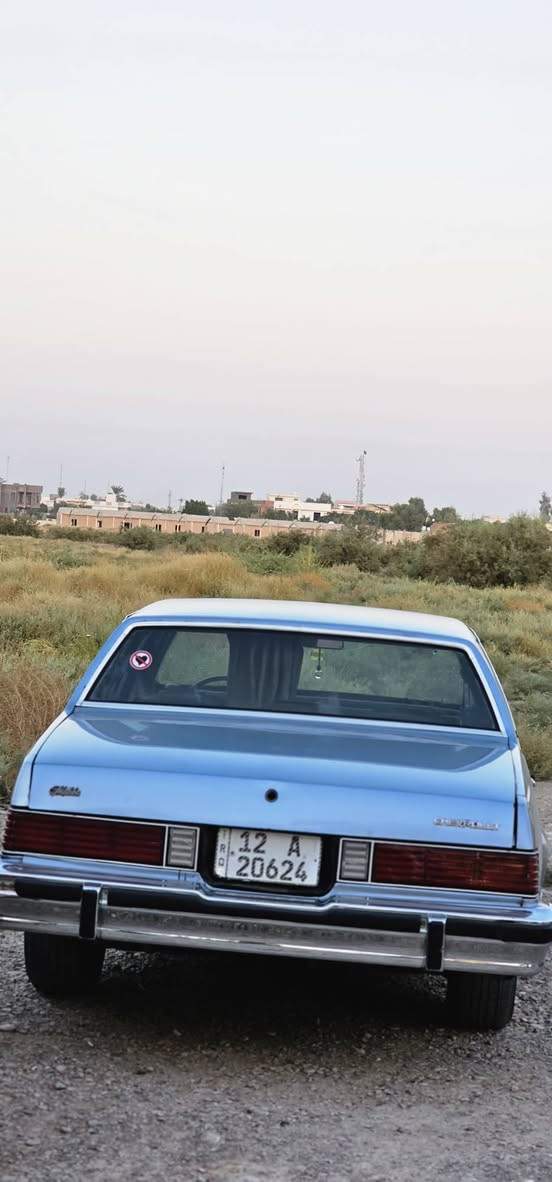 السلام عليكم 

سيارة ماليبو للبيع 

سيارة كلها بلادي ما بيها شي محور 
 
موديل ١٩٨١ سيارة صبغ جمالية 

شرط كير مكينة صدر تخم تاير وشرط التحويل 

مكاني كركوك او ديالى 

للاستفسار اكثر تواصل خاص او واتساب
***********
