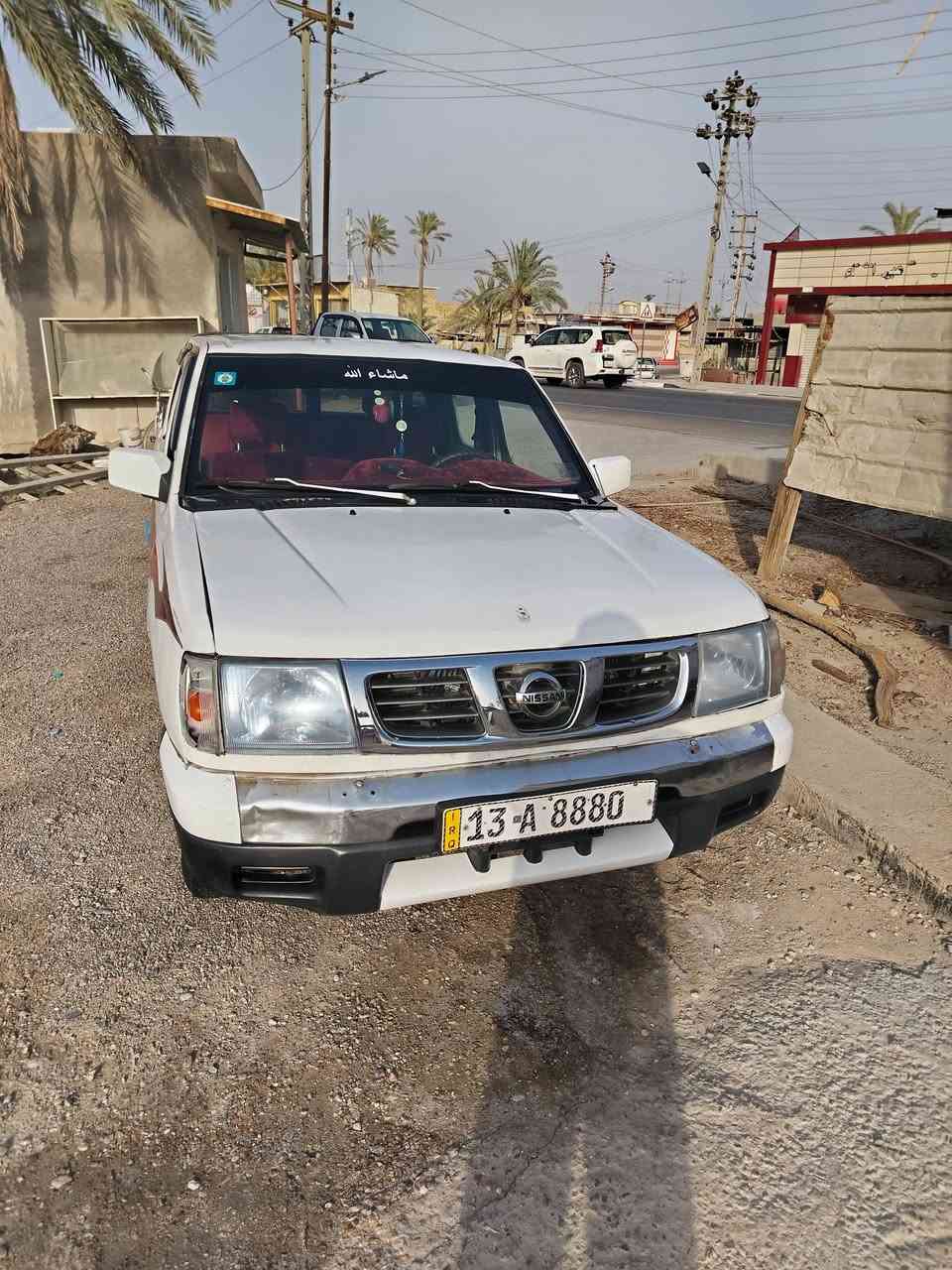 السلام عليكم نيسان شبوط مديل 2001 بسمي السنويه لغاية سنة 30 گير ومحرك مكفولات خير من الله تبريد ثلج شاشه دشبول كهربائيات شغاله  بدون حادث مصبوقه جماليه السعر 70  بصره قضاء المدينه بني منصور ابو غريب ***********

