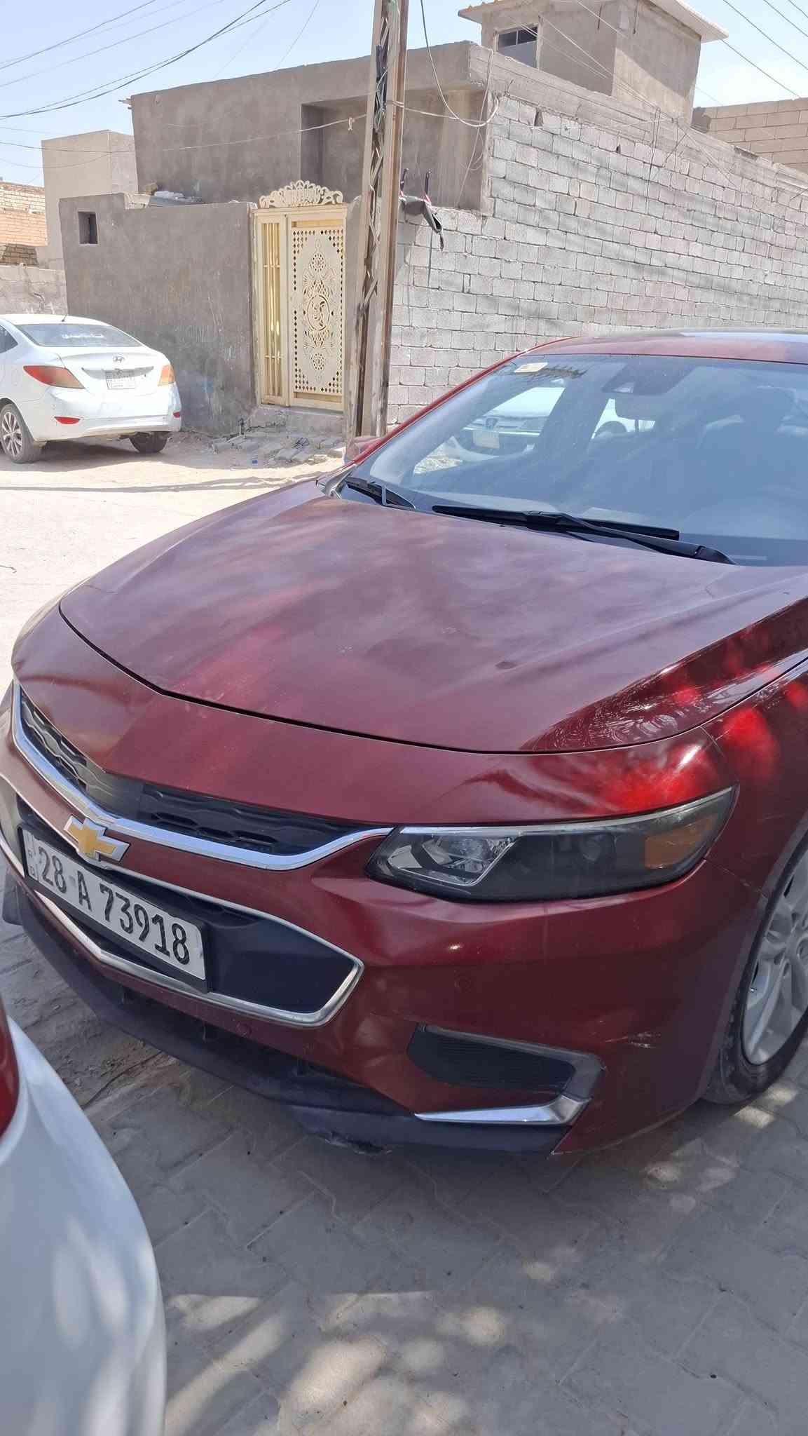 ماليبو هايبرد برايمر محرك 2000 تيربو بسعر 100 ورقة وبيهاا مجال بيع او مراوس  موديل 2017
وارد امريكي حادثهاا بنيد جاملغ وبيهاا بارد قطعتين وجراد بلبنيد والقمارة 
ابيع على سونار كير مكينة كفالة رقم نجف حرة
المواصفات : بصمة / بصمة أبواب /فول فتحة /
فول تحكم ستيرن / شاشة كبيرة / تبريد بيانو / داخل بيجي
هندبريك دكمة / شادلها منظومة زنون فول/ مانع انزلاق /
بلوتوث / اواكس / USB / 
العنوان نجف 
للتواصل والاستفسار:***********

