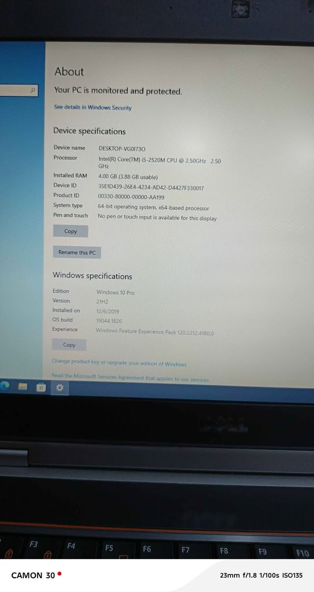 ديل • كور i5 جيل ثاني • رام ٤ هارد ٢٥٠