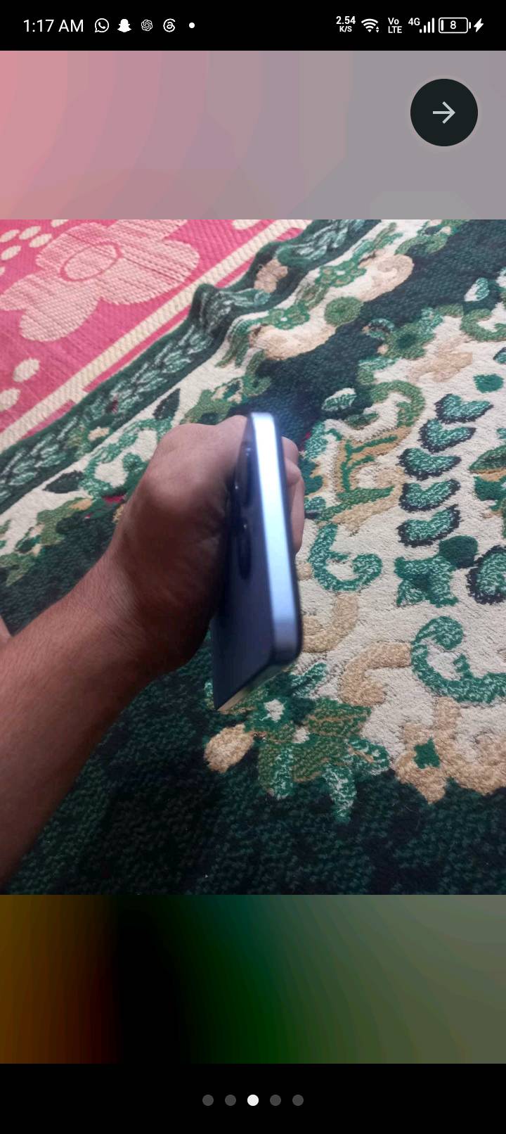 سامسونج A70 • اسود • مبدل شاشة