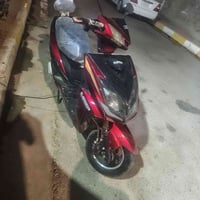 دراجة شحن • ٦بطاريات • كهربائيات شغاله