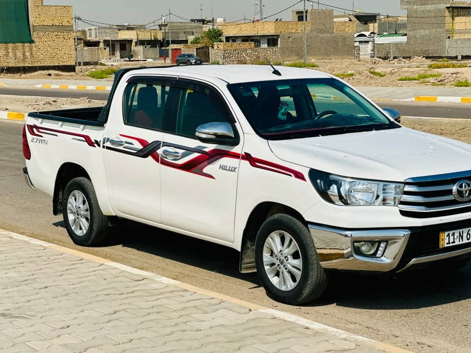 السلام عليكم ورحمة الله وبركاته 

تويوتا هايلوكس موديل 2021 - كير أوتوماتيك 

🚘 TOYOTA HILUX 2021

 📋 سيارة رقم بغداد جاهز

مواصفات فول ⚡️
🔹 كير أوتوماتيك
🔹 موديل 2021
🔹 أعلى فئة 
🔹 ناصي 4×2 
🔹 بصمة عدد 2
🔹 الأبواب بصمة
🔹 كاميرا خلفية 
🔹 تحكم جهتين
🔹 مثبت سرعة 
🔹ماشيه 170 ألف كم
🔹 قطعتين تبريد + مناخين بيانو
🔹 مقاعد تدفئة وتبريد
🔹 لد نهاري 
🔹 وبيها مواصفات إضافية 
🔹 تخم تاير جديد 
🔹 سونار مرفق 👇

🛑 سياره جاهزه على اخر حبه دينار ما تحط عليها 

العنوان:  بابل ناحية الشوملي 

للاستفسار الاتصال على الرقم 
‭***********‬
‭***********‬
